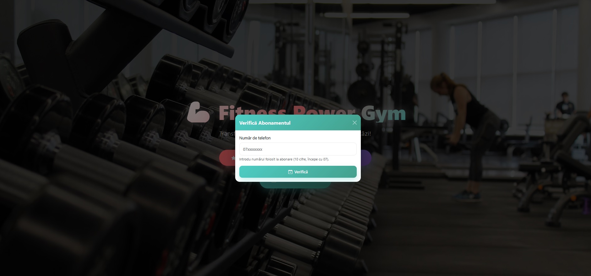 Verificare Abonament